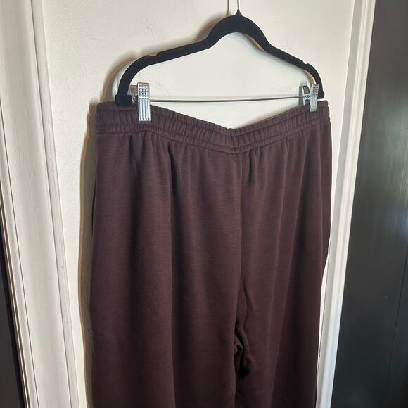 Nike Men's Brown Wool Blend Classics Fleece Sweatpants Size XXL - Picture 9 of 12